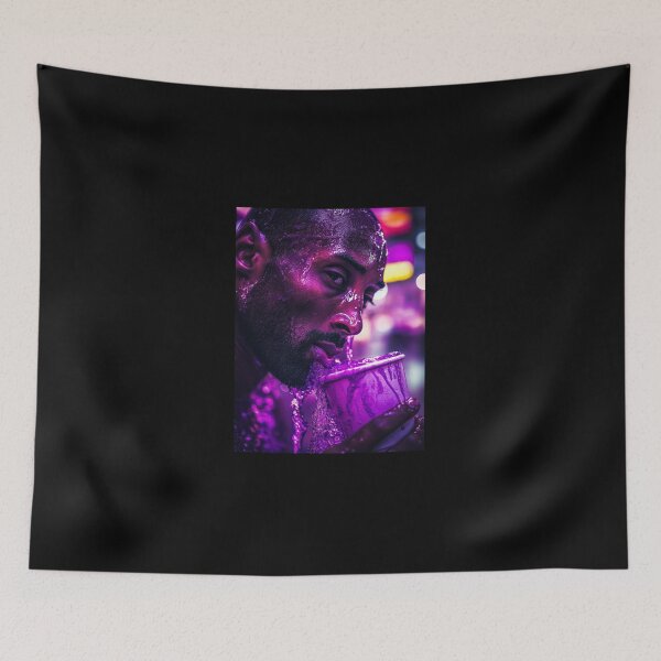 Item preview, Kobe Bryant Purple Drink Cinematic Art designed and sold by WockWave.