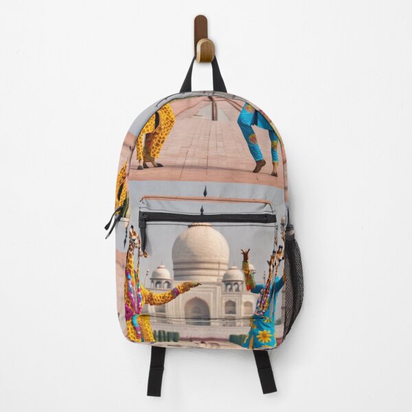 Item preview, Peace & Love Hippie Giraffes – Joyful Dancing Art designed and sold by PhilDreams.