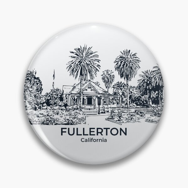 Item preview, Fullerton - California designed and sold by Lakeric Cityscapes.