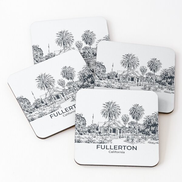 Item preview, Fullerton - California designed and sold by Lakeric Cityscapes.