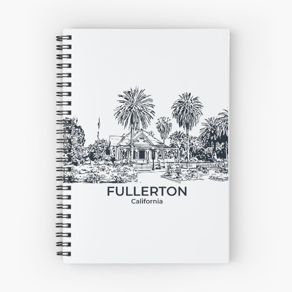 Item preview, Fullerton - California designed and sold by Lakeric Cityscapes.