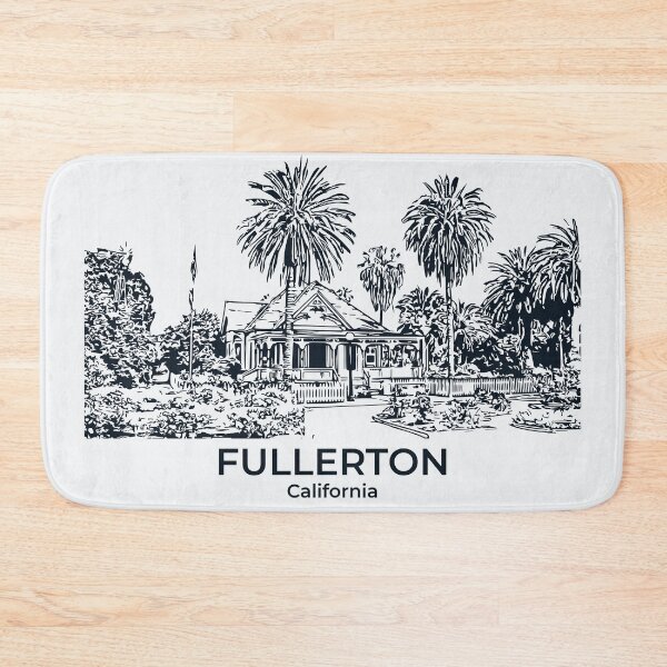 Item preview, Fullerton - California designed and sold by Lakeric Cityscapes.