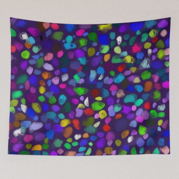 Item preview, Art Potpourri  Colorful Marbles Abstract Painting designed and sold by masabo.