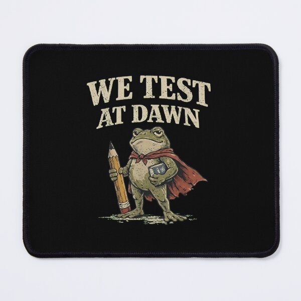 Item preview, Funny Frog Student We Test At Dawn Exam Humor designed and sold by haitrieuic96.