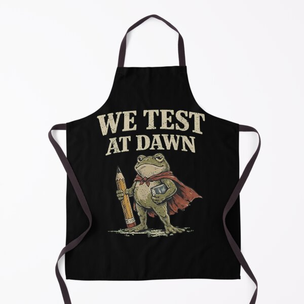 Item preview, Funny Frog Student We Test At Dawn Exam Humor designed and sold by haitrieuic96.