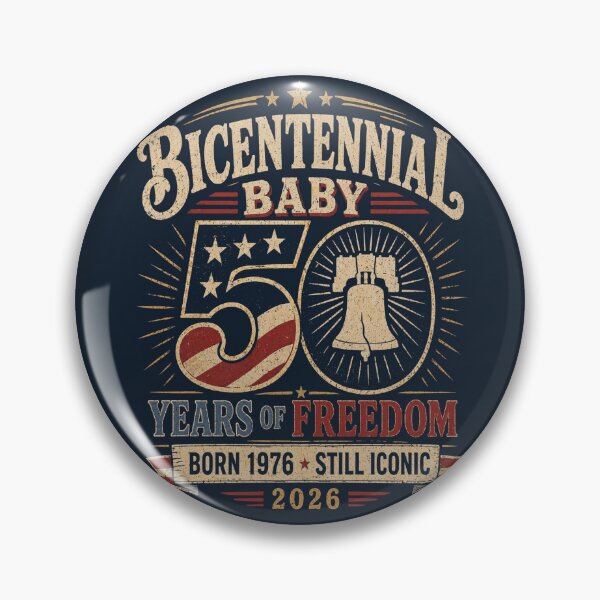 Item preview, Bicentennial 50 Years of Freedom Born 1976 designed and sold by 97Ts.