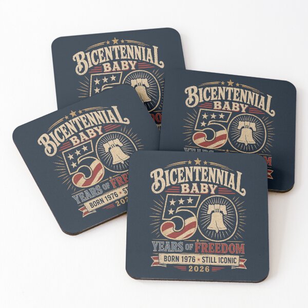 Item preview, Bicentennial 50 Years of Freedom Born 1976 designed and sold by 97Ts.