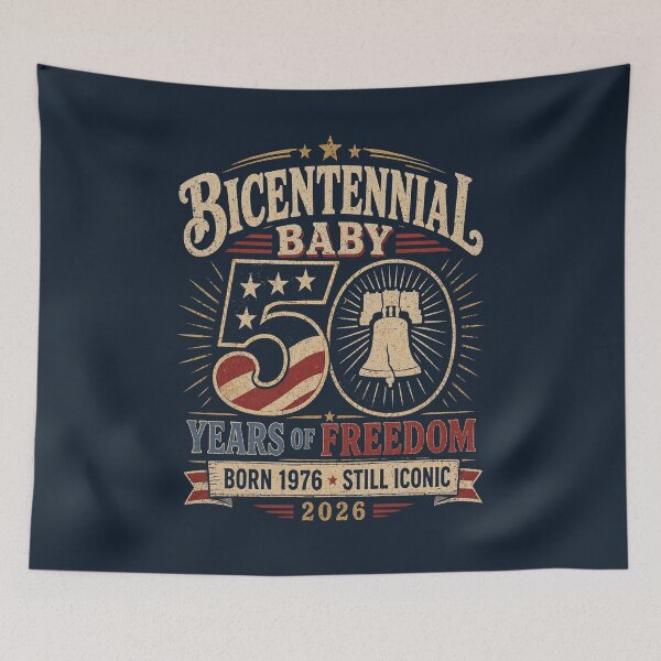 Item preview, Bicentennial 50 Years of Freedom Born 1976 designed and sold by 97Ts.