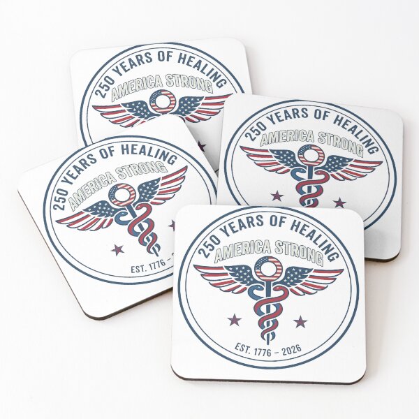 Item preview, Guardian of Freedom Serving Strong for 250 Years – Patriotic Nurse & Doctor USA Medical Design designed and sold by softgraphics.