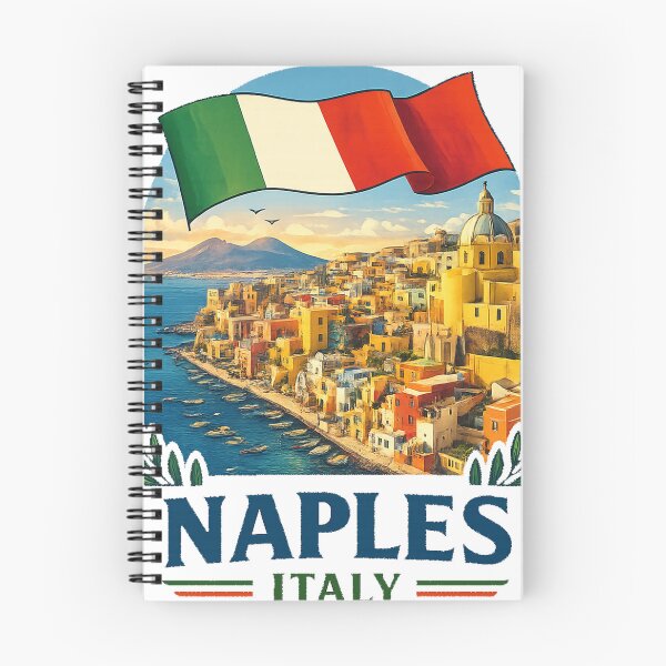 Item preview, Naples Italy Travel Art Emblem designed and sold by francous03.