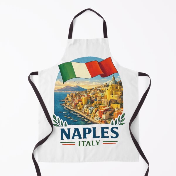 Item preview, Naples Italy Travel Art Emblem designed and sold by francous03.