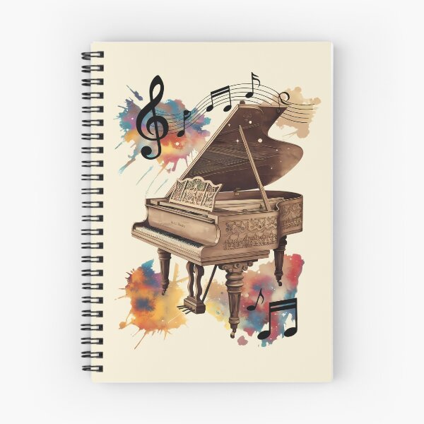 Item preview, Vintage Cosmic Piano – World Music Day designed and sold by Art-Arcade6.