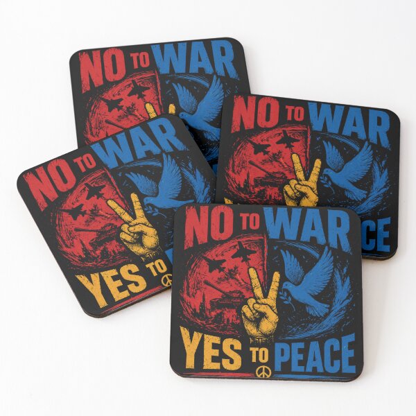 Item preview, No To War Yes To Peace Graphic Tee | Peace Symbol Design designed and sold by IdentityThread.