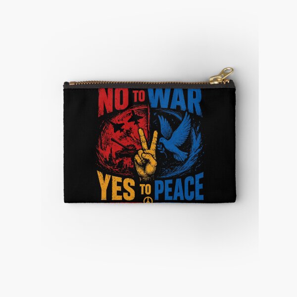 Item preview, No To War Yes To Peace Graphic Tee | Peace Symbol Design designed and sold by IdentityThread.