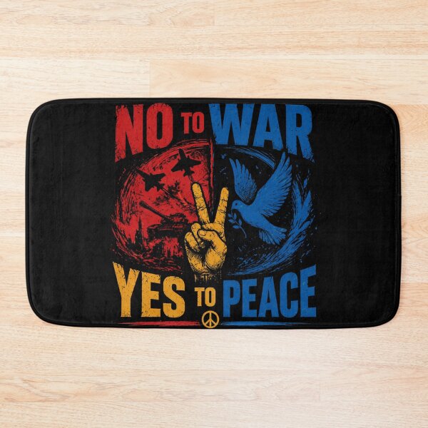 Item preview, No To War Yes To Peace Graphic Tee | Peace Symbol Design designed and sold by IdentityThread.