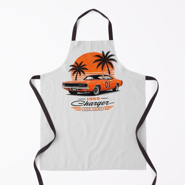 Item preview, 1969 Charger 426 HEMI Orange Sunset Retro Design designed and sold by EdGraphy.