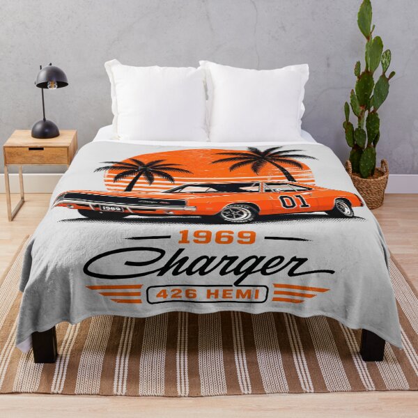 Item preview, 1969 Charger 426 HEMI Orange Sunset Retro Design designed and sold by EdGraphy.