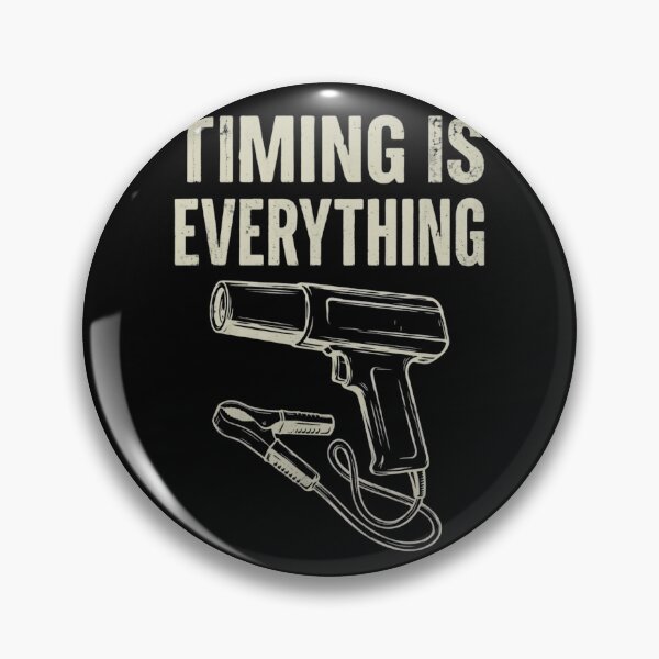 Item preview, Timing Is Everything Vintage Mechanic Automotive Enthusiast designed and sold by haitrieuic96.