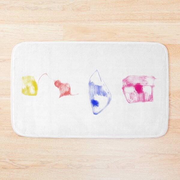 Item preview, Art Potpourri  Minimalist Primitive Abstract Digital Painting with White Background designed and sold by masabo.