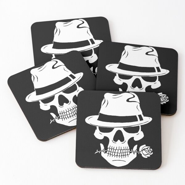 Item preview, White skull gangster designed and sold by Lagueny.