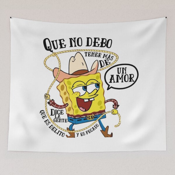 Item preview, SpongeBob vintage cowboy designed and sold by mariana0210.