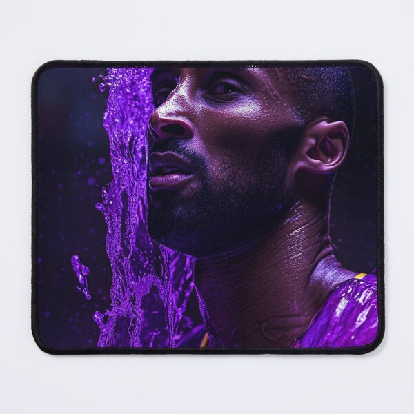 Item preview, Kobe Bryant Purple Drip Art Print designed and sold by WockWave.