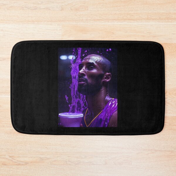 Item preview, Kobe Bryant Purple Drip Art Print designed and sold by WockWave.