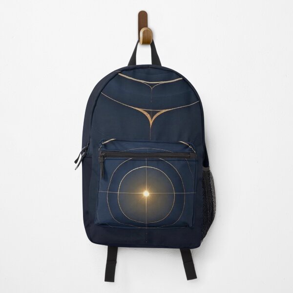 Item preview, Sacred Observation Minimal Gold Axis Geometry – Day 5 Awareness Design designed and sold by ArtivaNest.