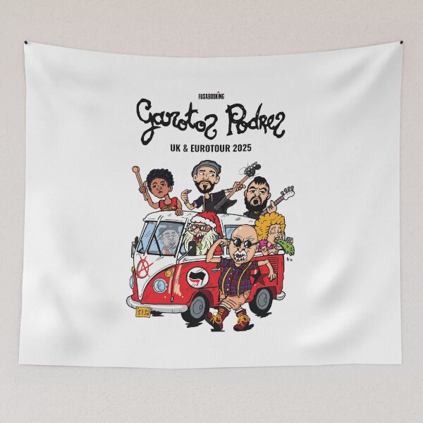 Item preview, Garotos Podres – Official Eurotour 2025 designed and sold by rockfanatic.