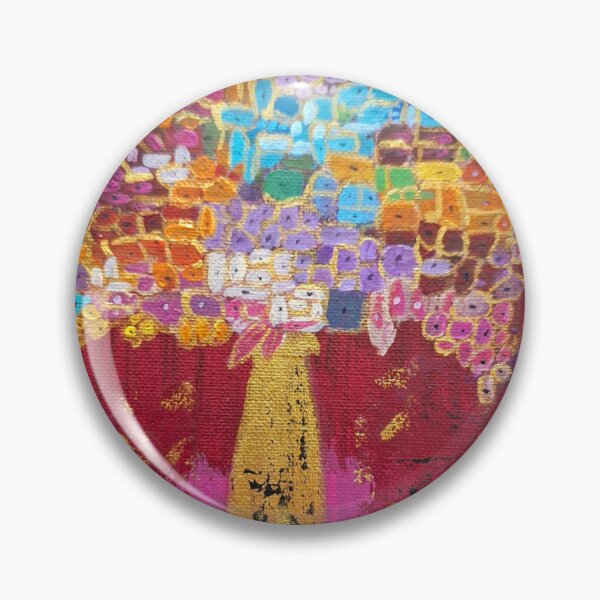 Item preview, Radiant Bouquet in an Elegant Golden Vase designed and sold by Megalakaki-Art.