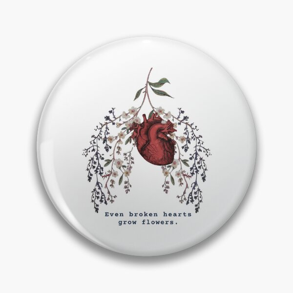 Item preview, Even Broken Hearts Grow Flowers designed and sold by Glory-Hand.