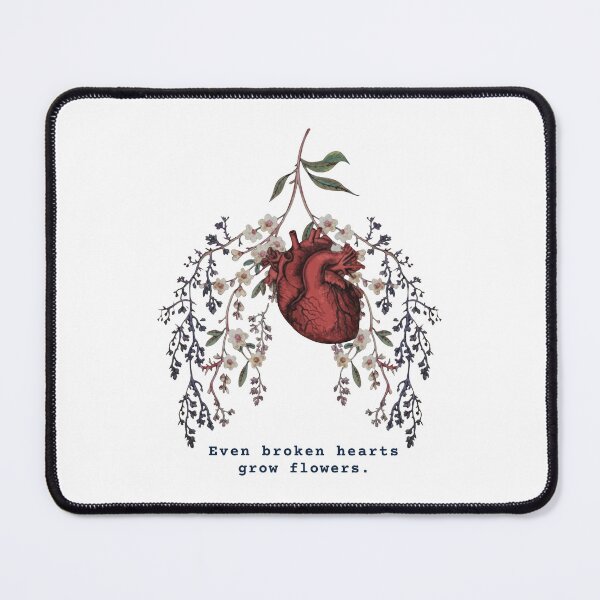 Item preview, Even Broken Hearts Grow Flowers designed and sold by Glory-Hand.