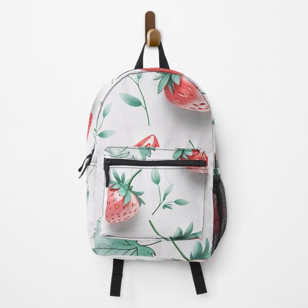 Item preview, strawberry with leaves pattern designed and sold by TanyaLovus.