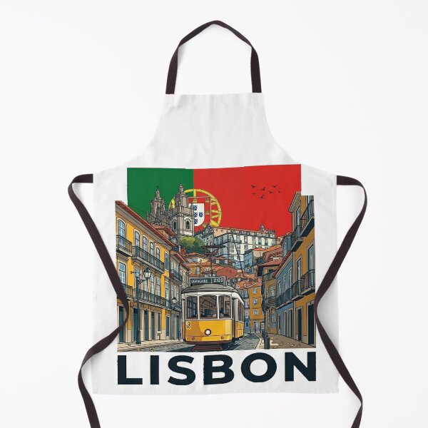 Item preview, Lisbon Portugal Travel Art Vintage designed and sold by francous03.