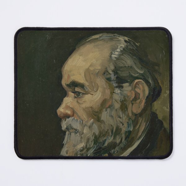 Item preview, Portrait of an Old Man by Vincent van Gogh: Post Impressionist Portrait Print designed and sold by artofuniverse.