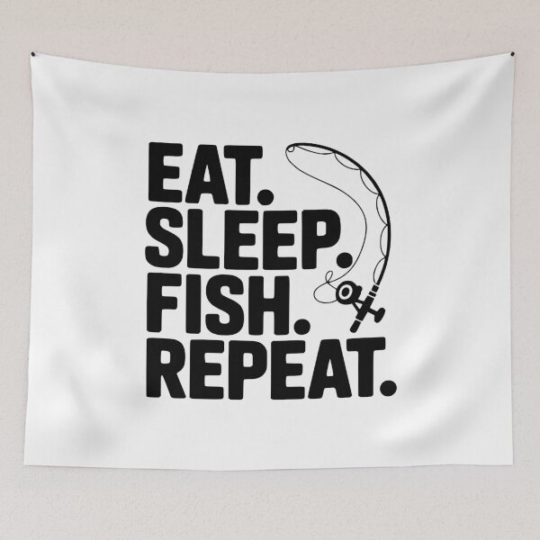 Item preview, Eat. Sleep. Fish. Repeat. designed and sold by Frank Ring.