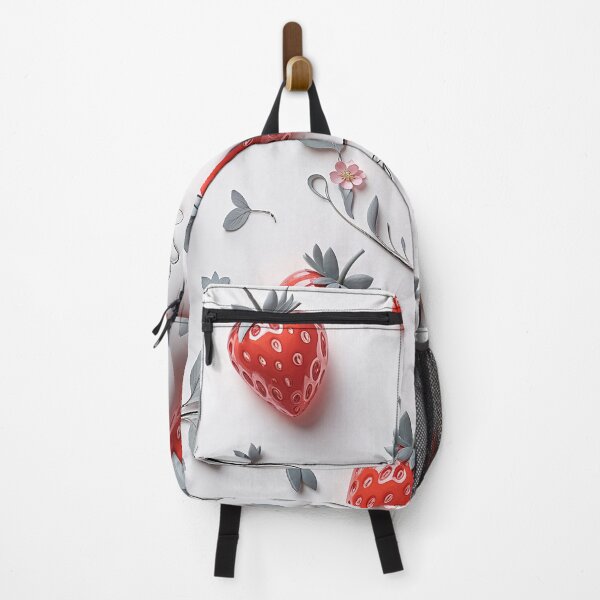 Item preview, strawberry with leaves pattern designed and sold by TanyaLovus.