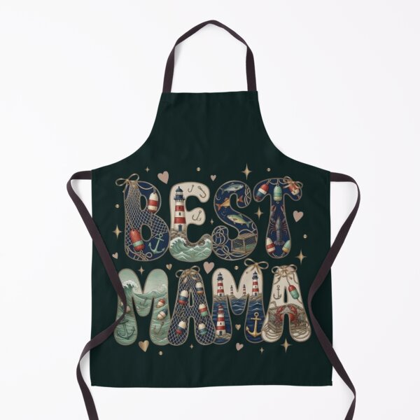 Item preview, Best Mama Nautical Fishing Village designed and sold by Syrupulse.