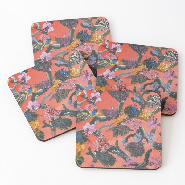 Item preview, Japanese Blossom - Hand Painted Oil Orchid Floral Painting  designed and sold by AJPrettyObscene.