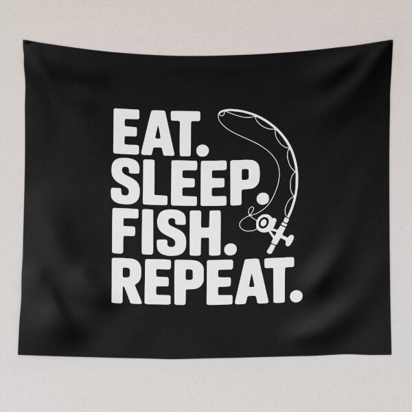 Item preview, Eat. Sleep. Fish. Repeat. designed and sold by Frank Ring.