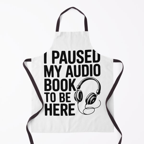 Item preview, I Paused My Audio Book To Be Here designed and sold by Frank Ring.
