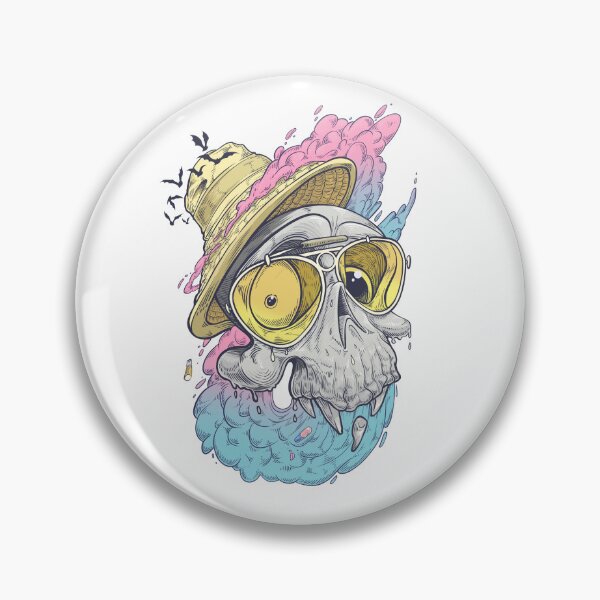 Item preview, Raoul Duke’s skull designed and sold by NIKITA KORENKOV NikKor.