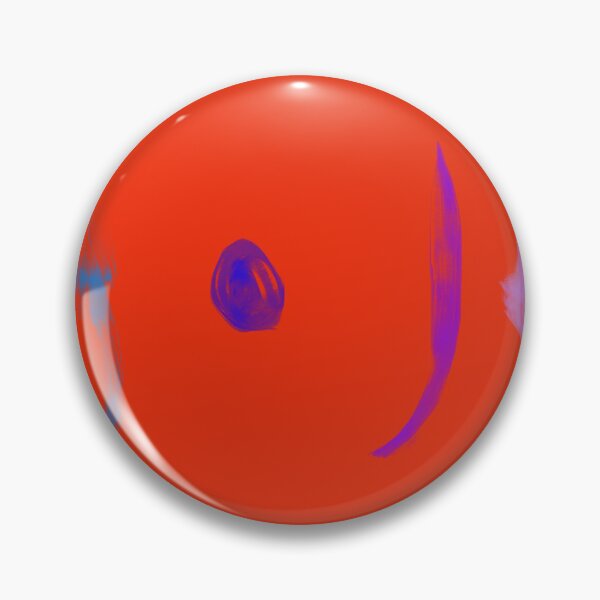 Item preview, Art Potpourri  Minimalist Abstract Digital Painting with Orange Background designed and sold by masabo.