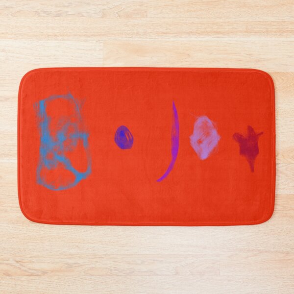 Item preview, Art Potpourri  Minimalist Abstract Digital Painting with Orange Background designed and sold by masabo.