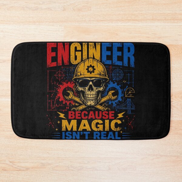 Item preview, Funny Engineer Shirt – Because Magic Isn’t Real Engineering Humor Tee designed and sold by IdentityThread.