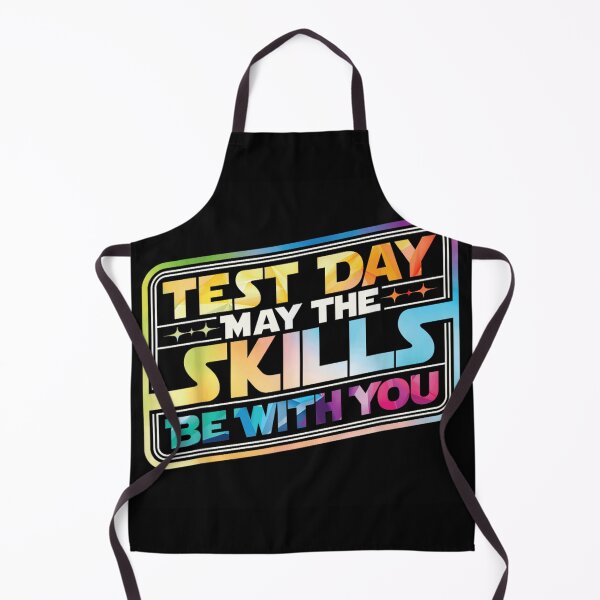 Item preview, Test Day May The Skills Be With You Retro Rainbow School Testing designed and sold by Capisedo.