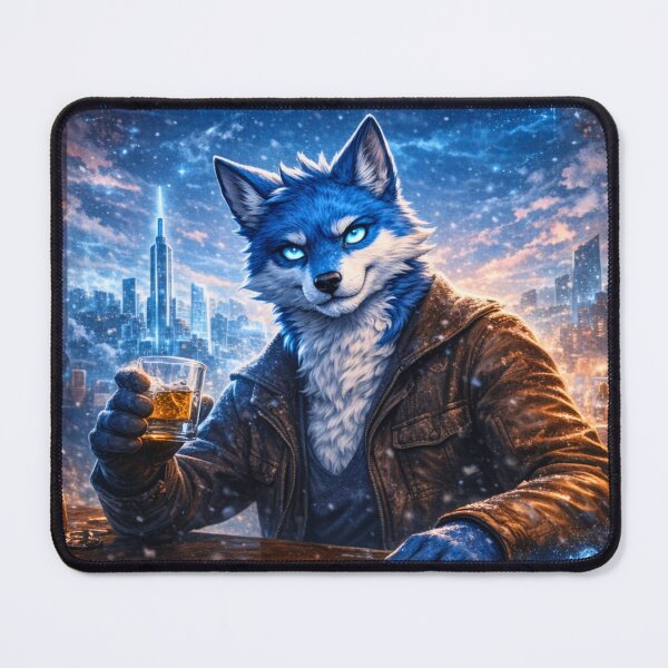 Item preview, The Simulation Blues — Pour Decisions Frost Byte Bar Art designed and sold by A Sinister Sly.