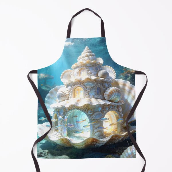 Item preview, Underwater Shell Castle designed and sold by Roanemermaid.