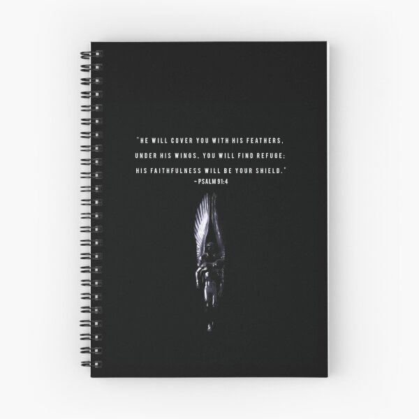 Item preview, Psalm 91:4 – Under His Wings Christian Design | Faith, Protection & Strength designed and sold by SirPercival117.