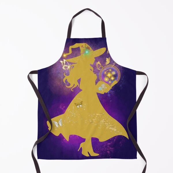 Item preview, Golden Cosmic Witch designed and sold by Diseño que alegran tu día.